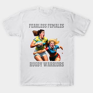 Women's Rugby Design T-Shirt